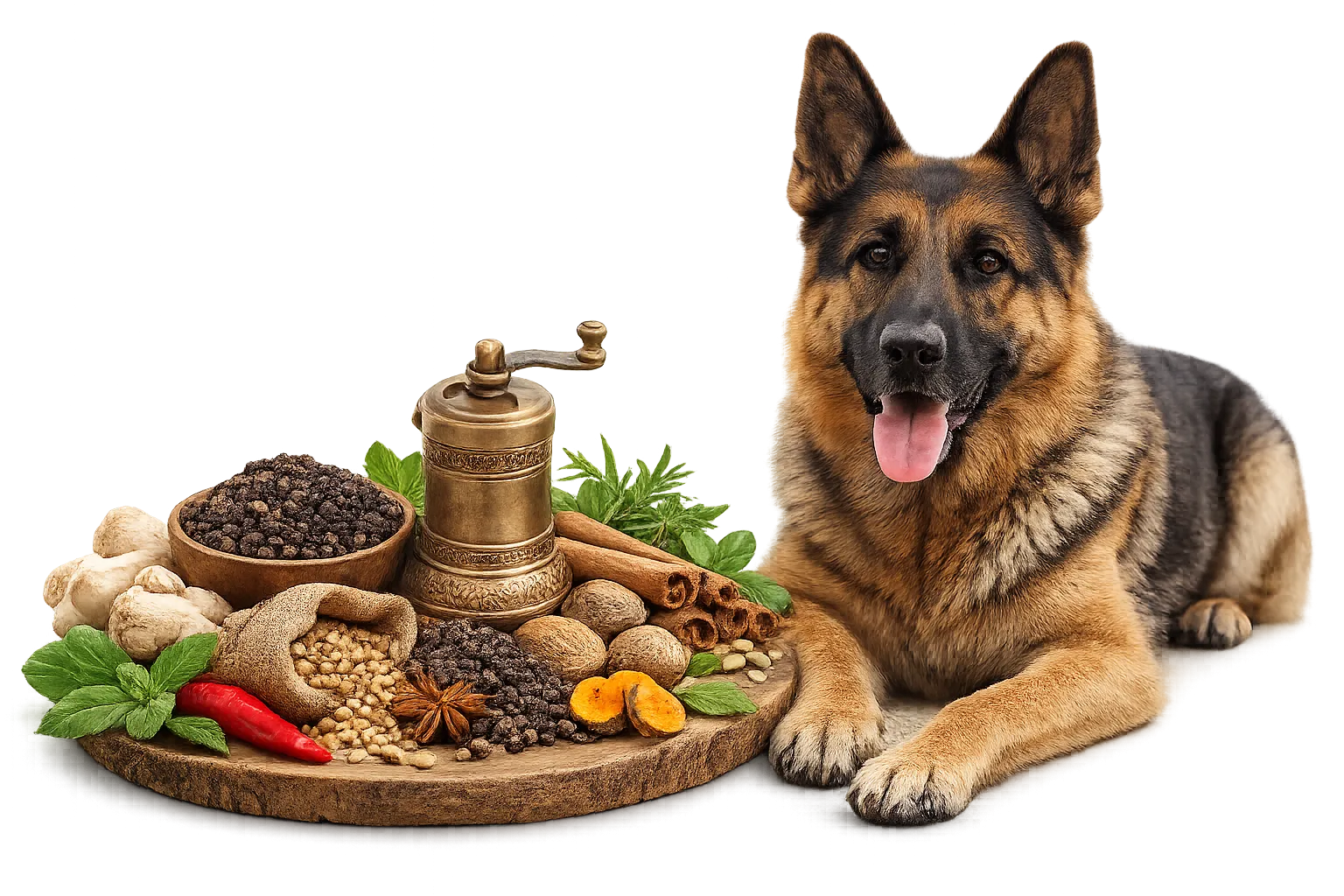 Ingredientes naturales comida perros
